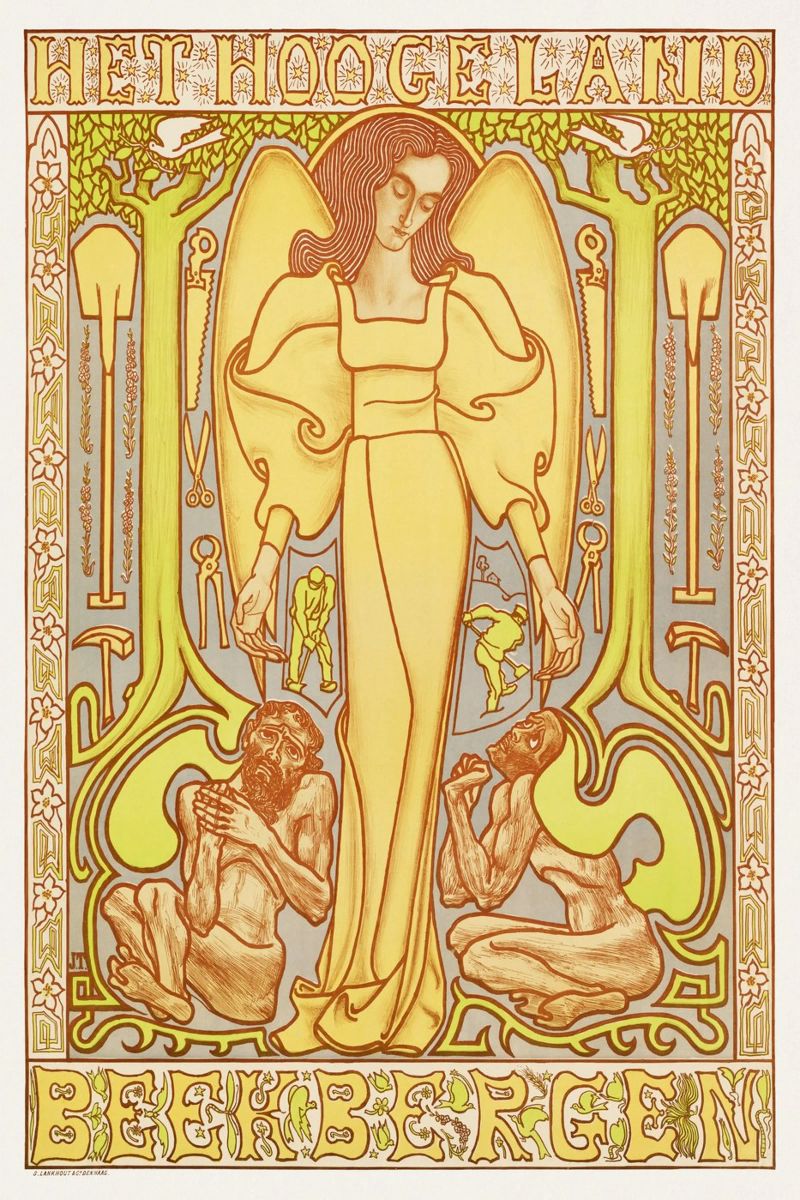 Jan Toorop - Le Hoogeland Beekbergen poster de Old Masters