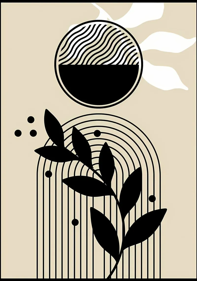 Abstract Minimalist Art backlit film by James M Coyle