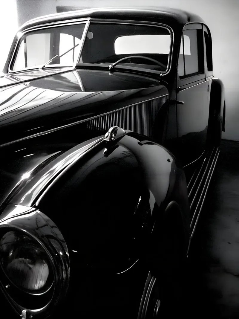 Auto d'epoca monocromatiche pellicola backlit da CAR EDITION