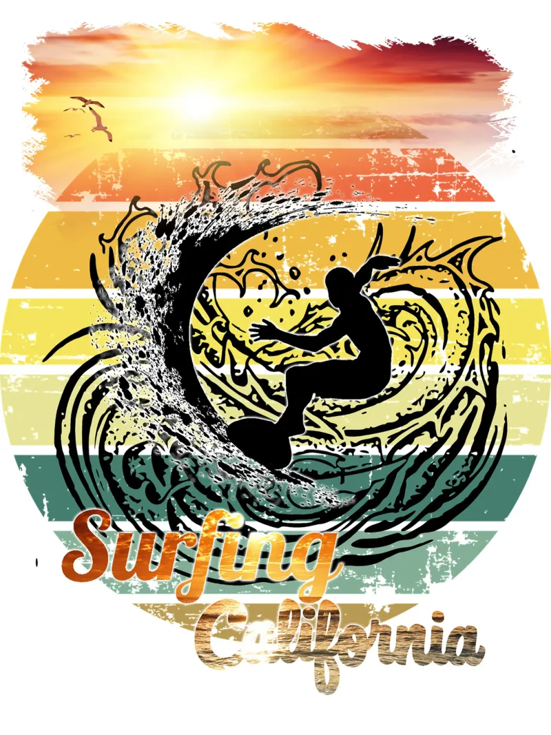 Surf Life Oval 2a - Summer Sun Vibes 12b pellicola backlit da surfer28