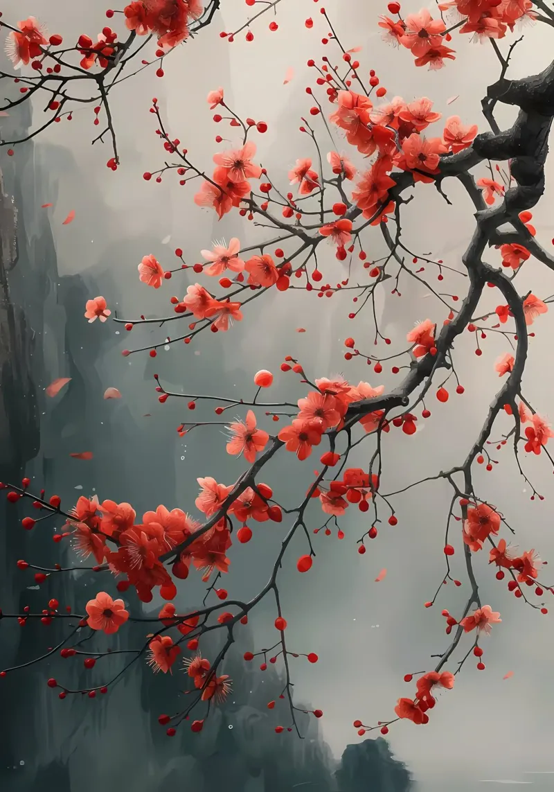 Fiori di ciliegio in Giappone pellicola backlit da Rebecca Clark Wyrick