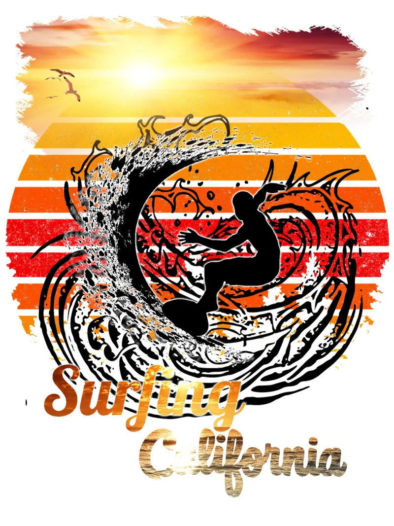 Surf Life Oval 2a - Summer Sun Vibes 11b pellicola backlit da surfer28
