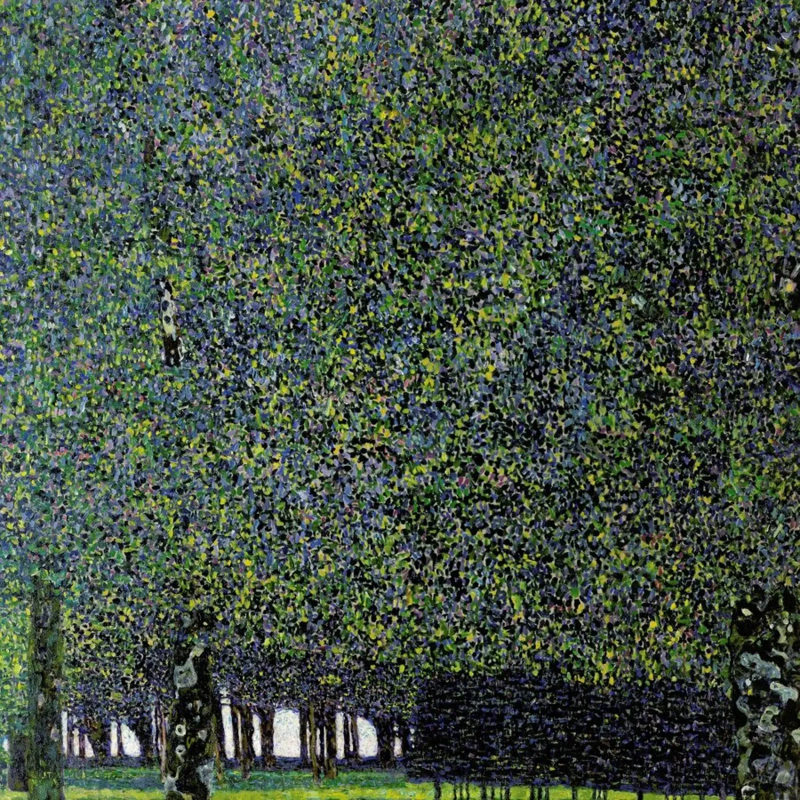 Klimt - Park aluminium-dibond van ARTOTHEK