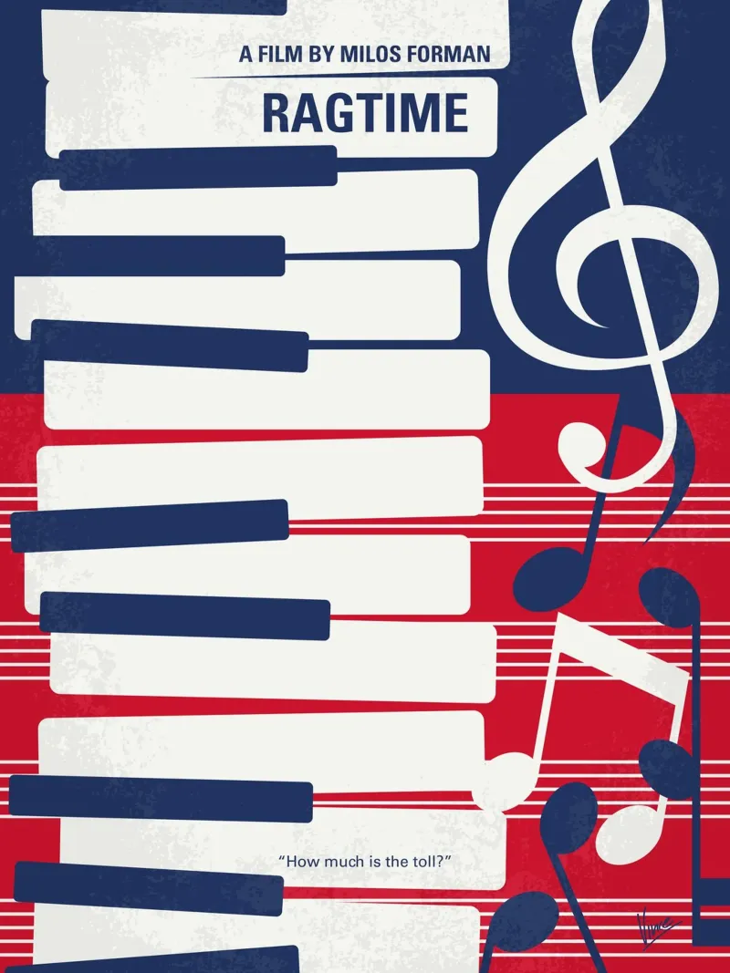 No1484 Ragtime poster con telaio in plastica da Chungkong