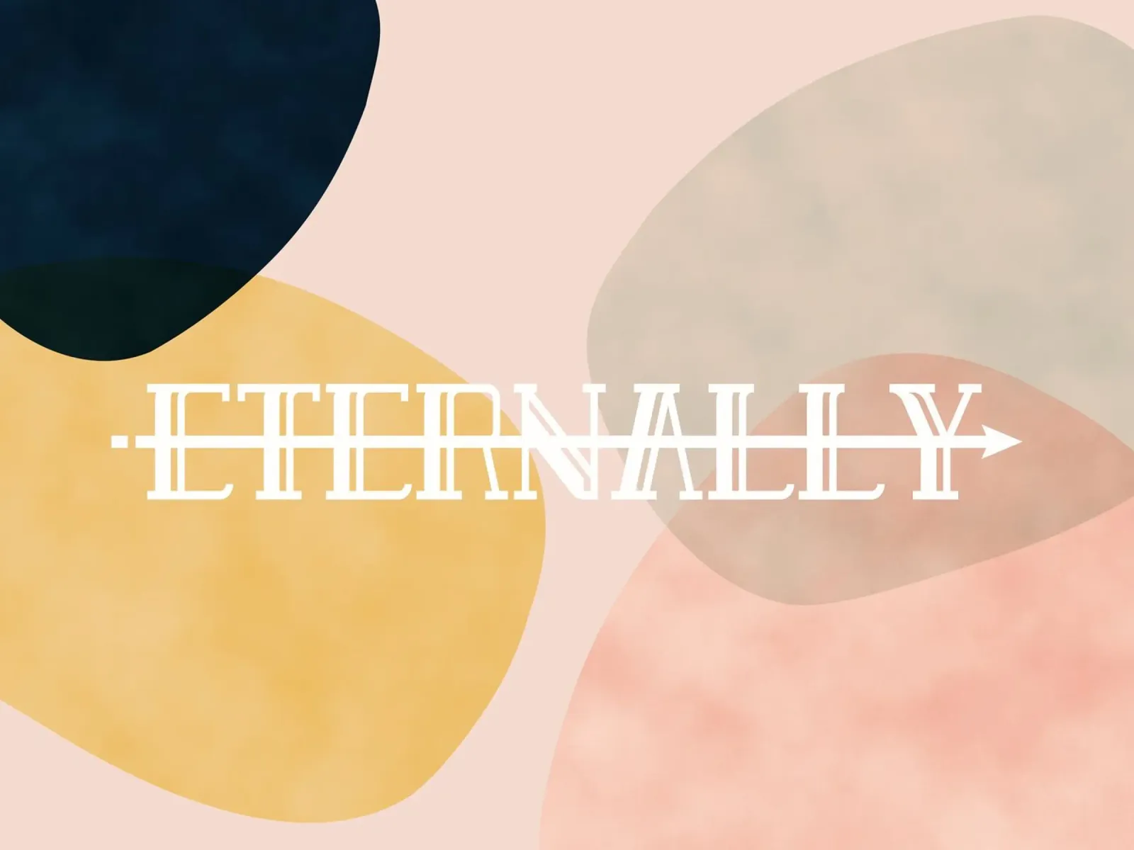 Eternally poster with plastic frame by designdn