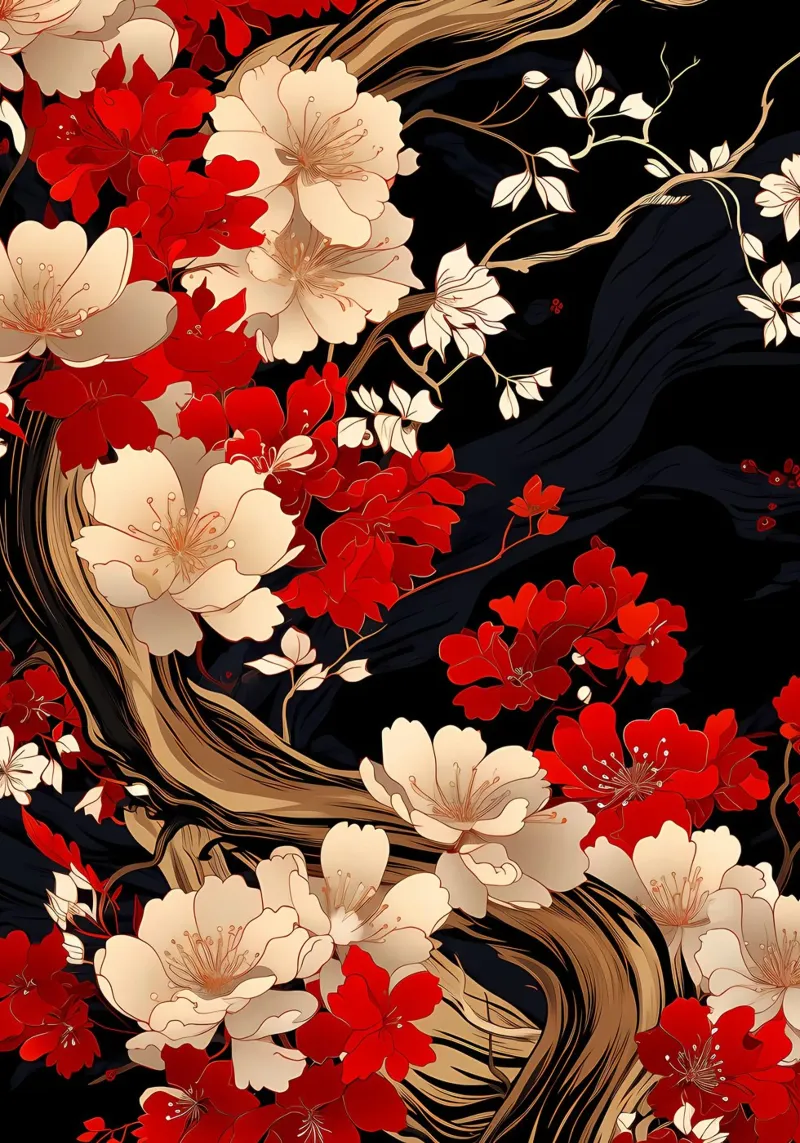 Eleganza in fiore pellicola backlit da Rebecca Clark Wyrick