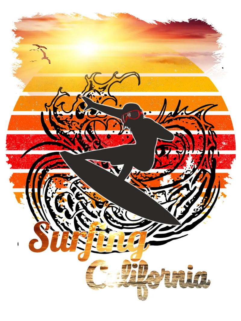 Surf Life Oval 2a - Summer Sun Vibes 7b pellicola backlit da surfer28