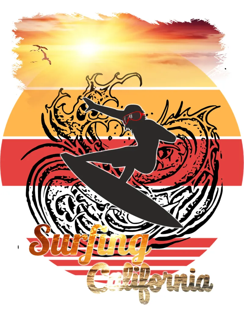 Surf Life Oval 2a - Summer Sun Vibes 6b pellicola backlit da surfer28