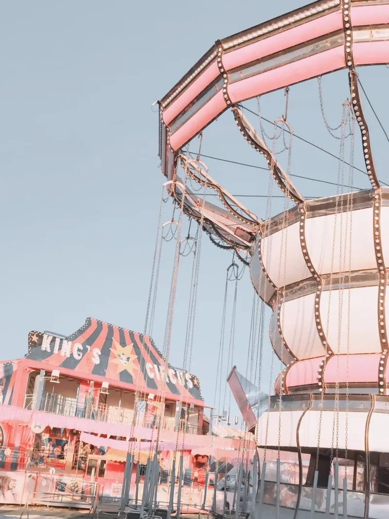 Luna Park d'epoca alluminio dibond da Moon  Bloom
