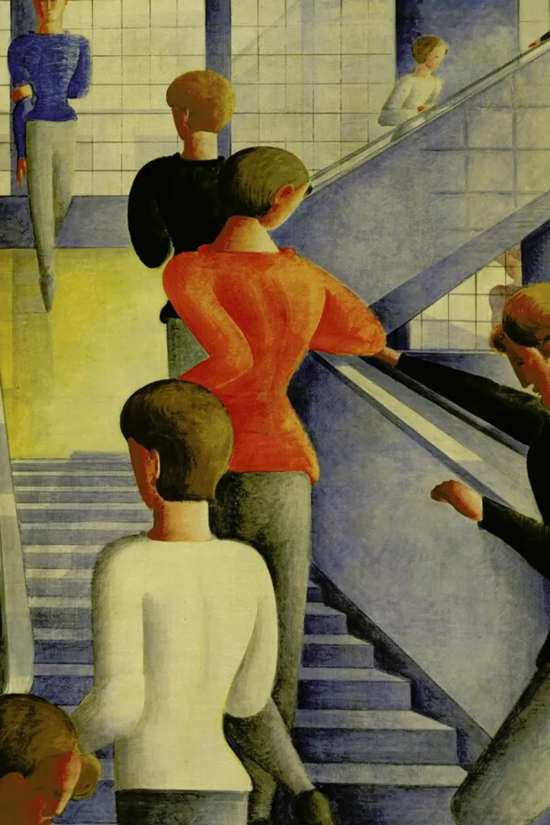 Schlemmer - Bauhaus Stairway pellicola backlit da ARTOTHEK