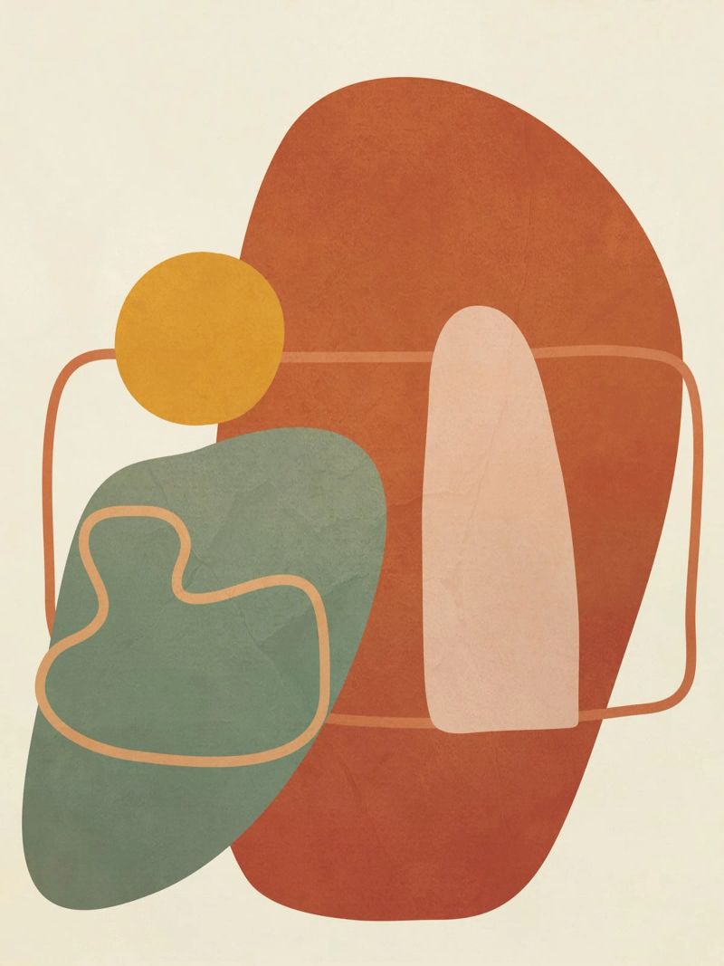 Geometry Abstract 1 canvas by Flow Line