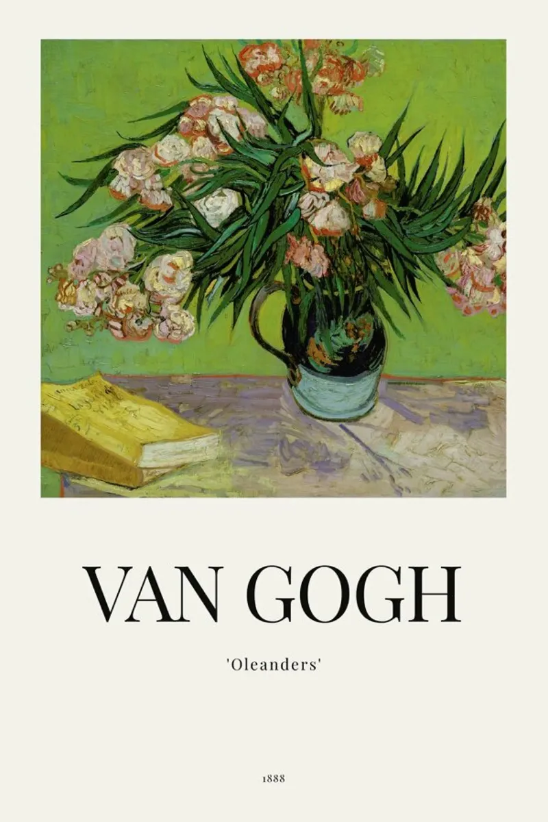 van Gogh - Oleanders pellicola backlit da ARTOTHEK