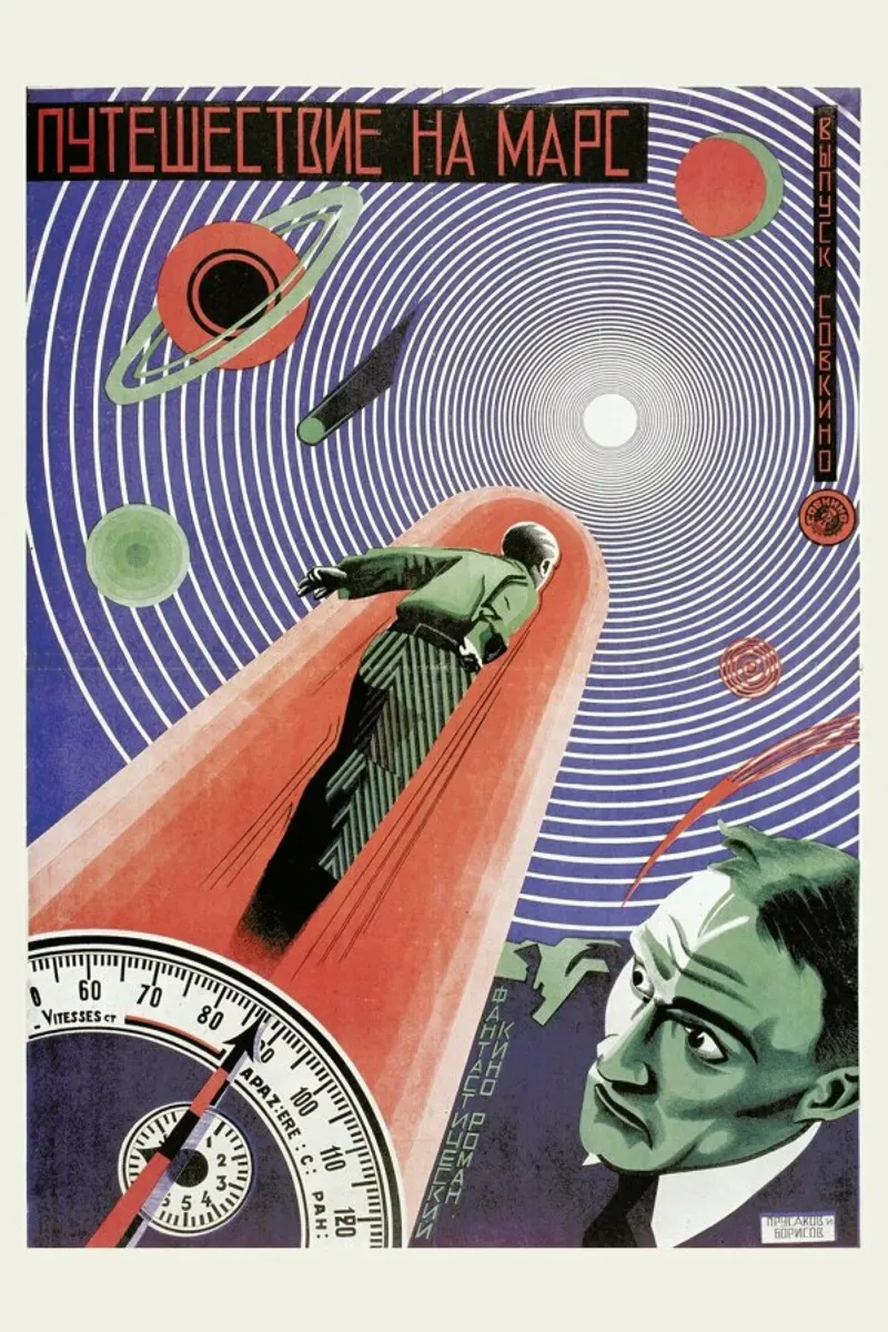 Grigori Iljitsch Borissow - Journey to Mars alluminio dibond da ARTOTHEK