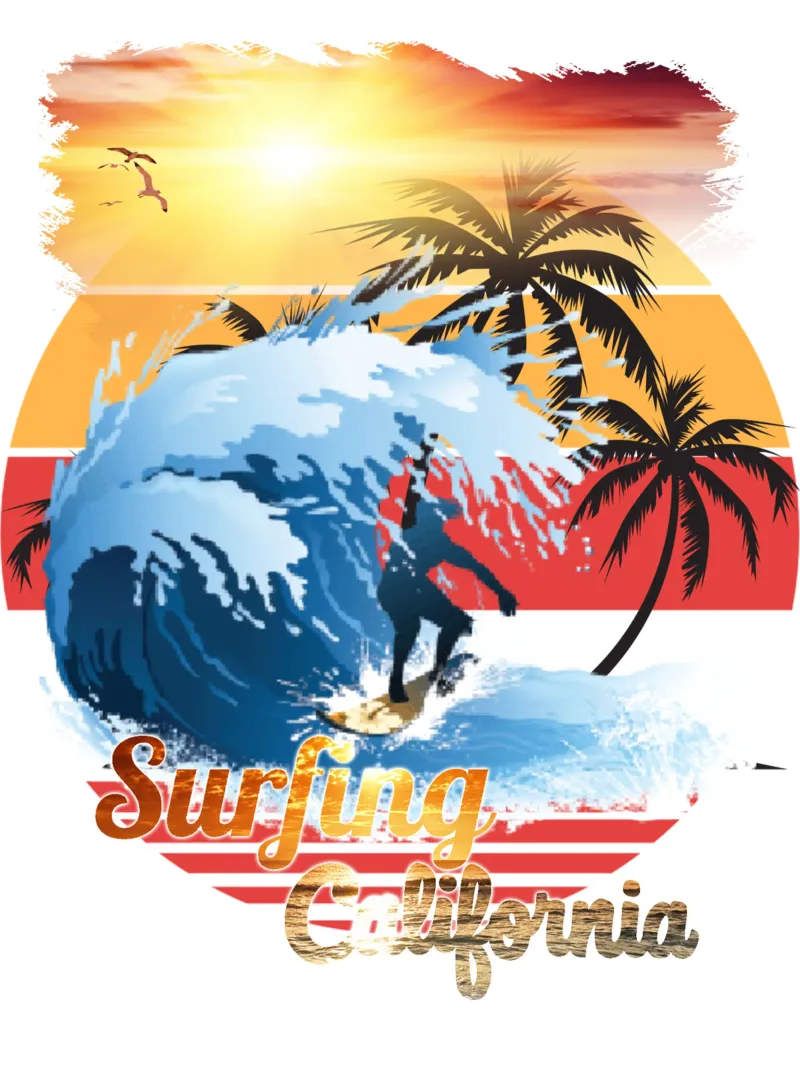 Surf Life Oval y - Summer Sun Vibes 2 canvas by surfer28