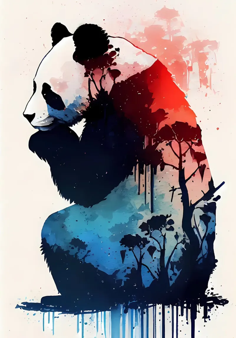Panda colorato pannello forex da James M Coyle