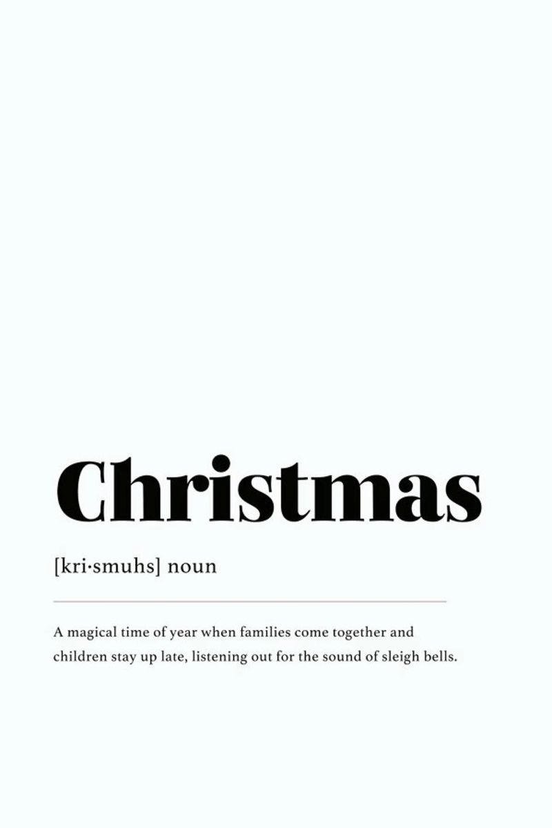 Magical Time Of Year Poster von daylight design studio