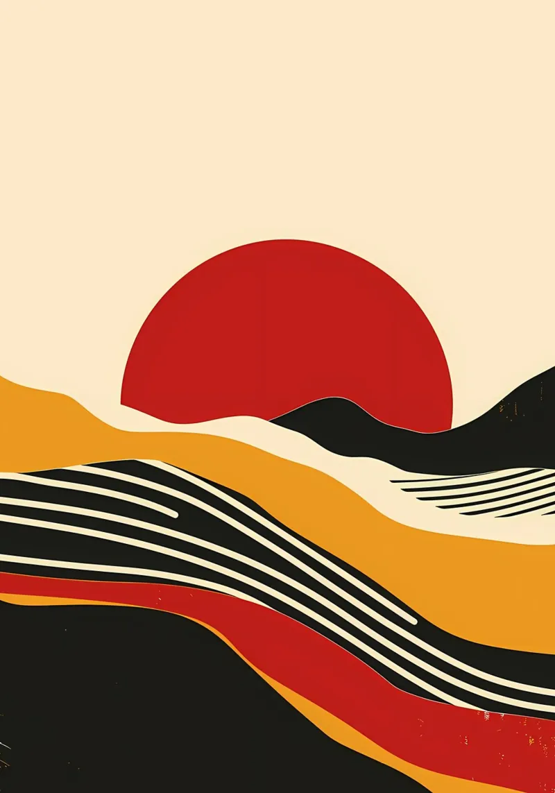 Moderne Sonnenaufgangskunst Acryl-Glas von James M Coyle