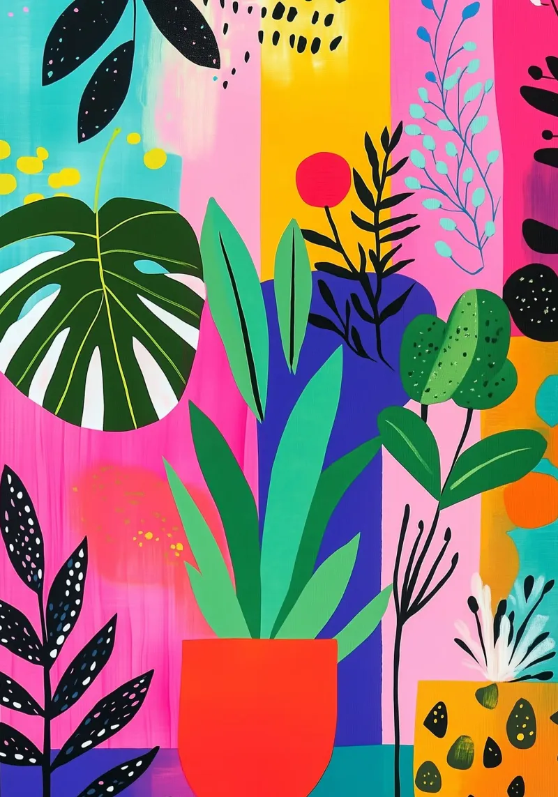 Design botanico poster da Justyna Jaszke JBJart