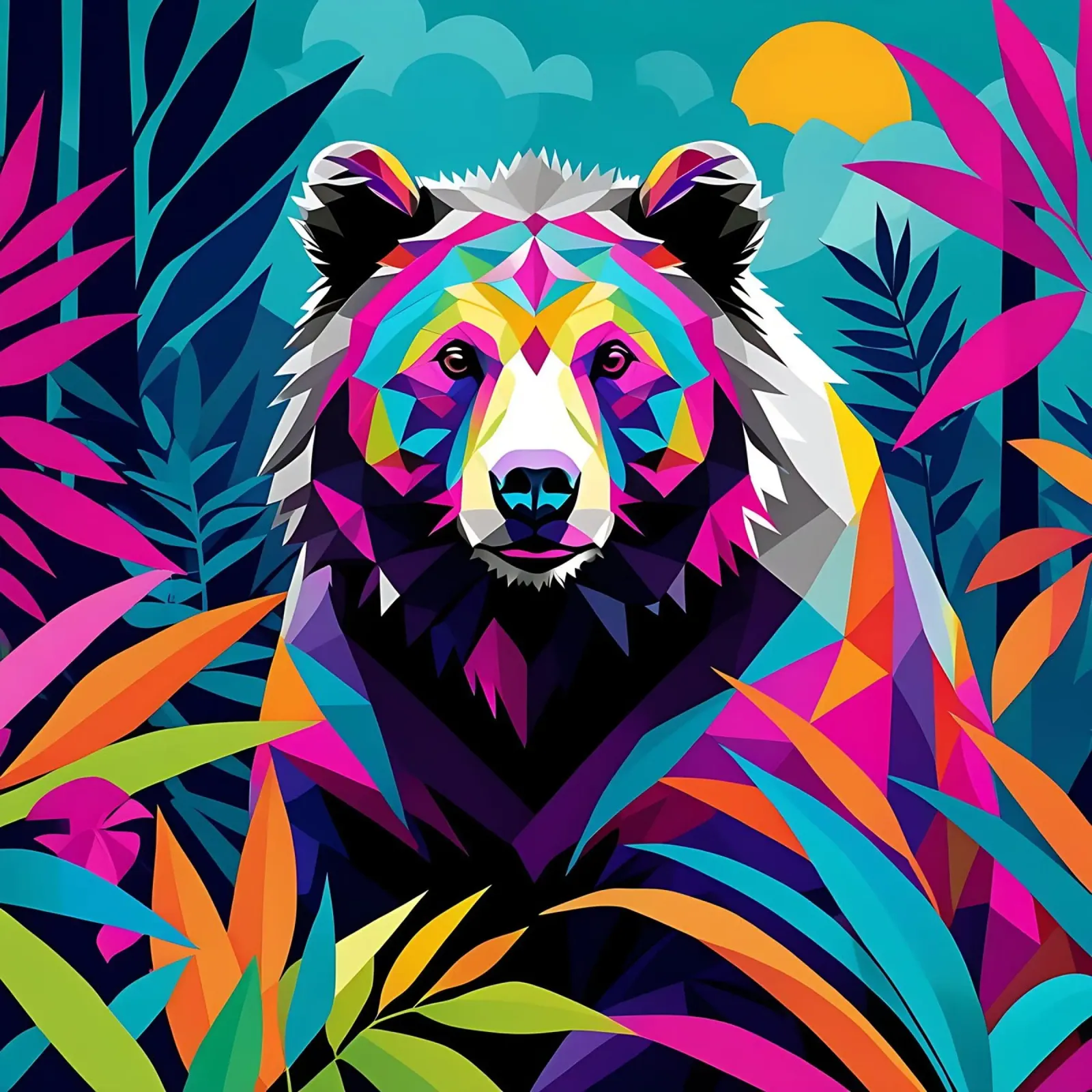 Orso_Stile_E_3 pellicola backlit da Tierisch bunt by LK