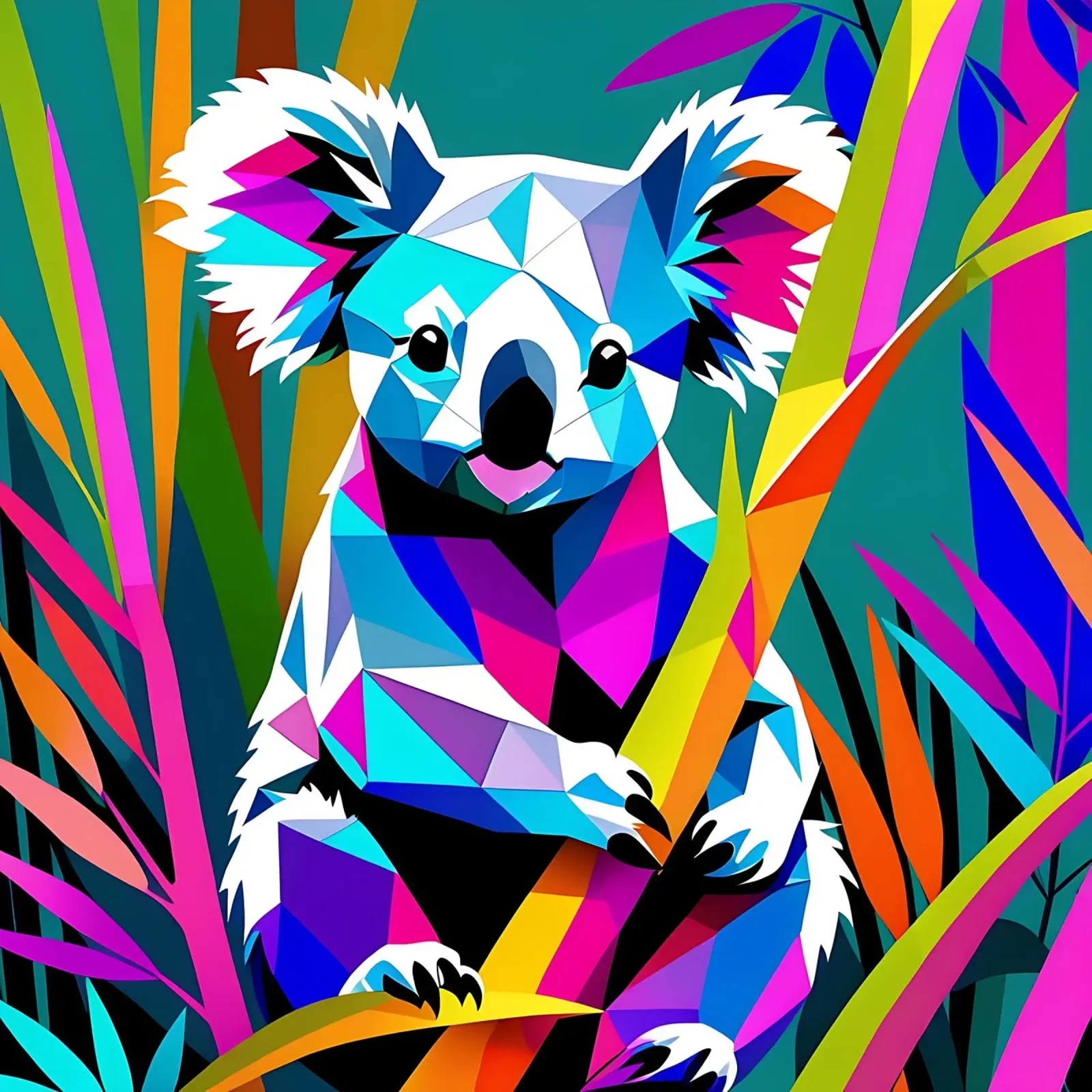 Koala_Stile_E_1 pellicola backlit da Tierisch bunt by LK