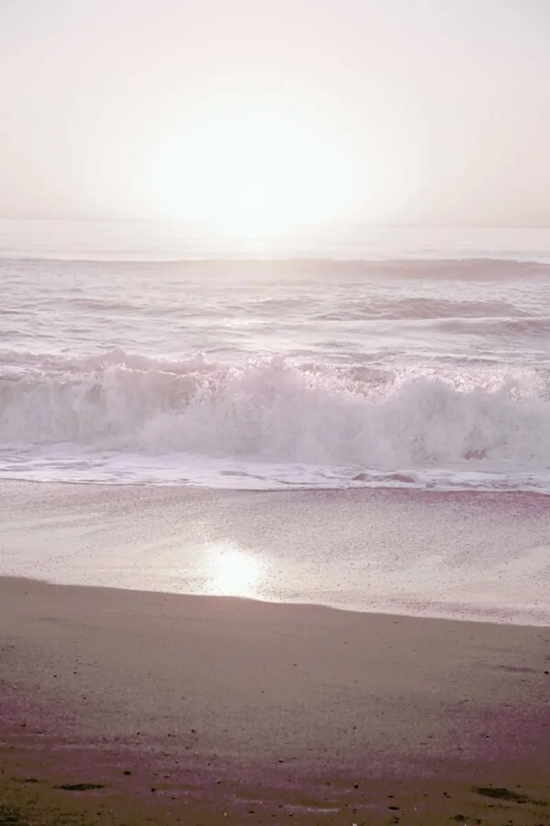 Sunset Halfmoon Bay pellicola backlit da Monika Strigel