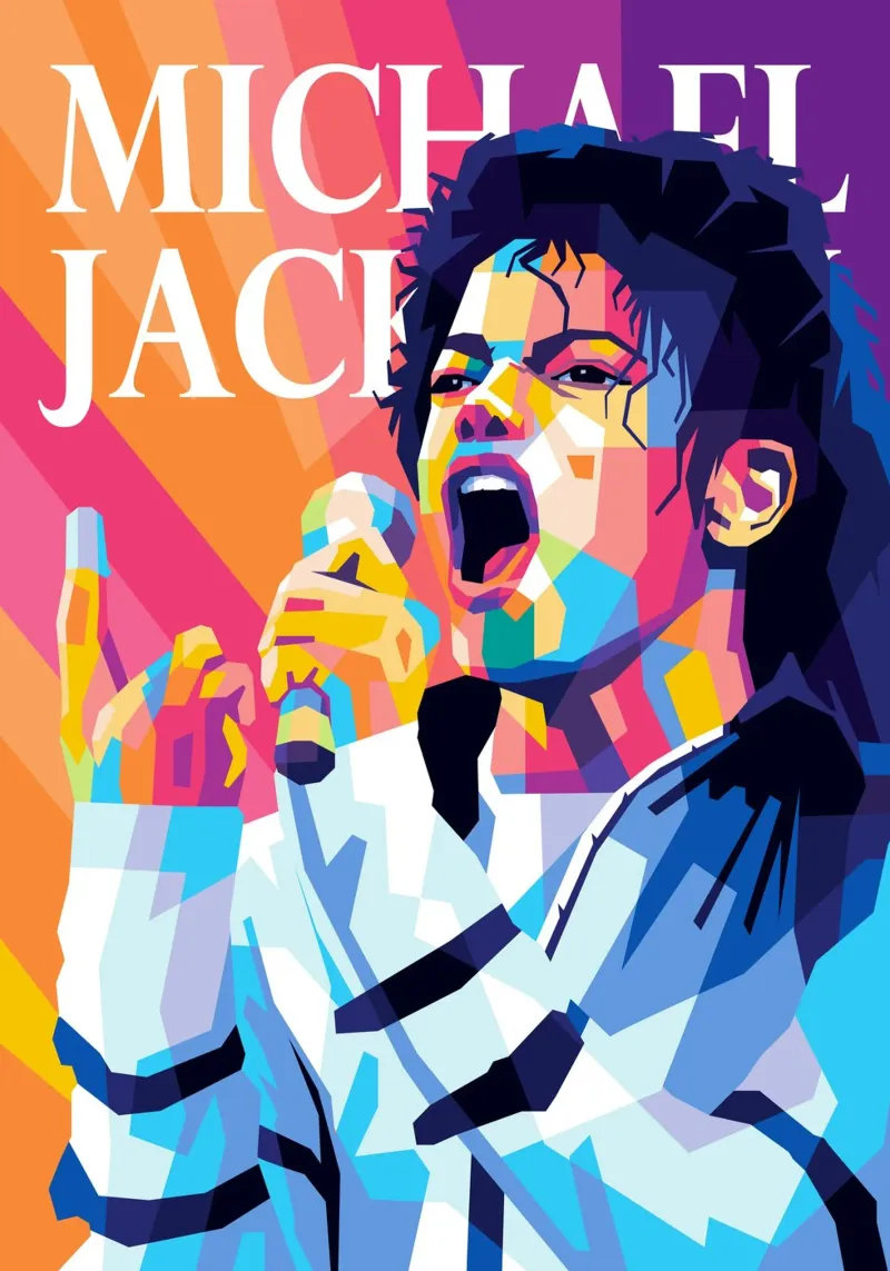 michael jackson pellicola backlit da WPAP MALANG