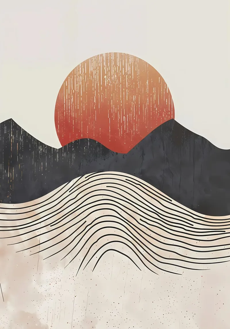 Cime del tramonto poster da James M Coyle