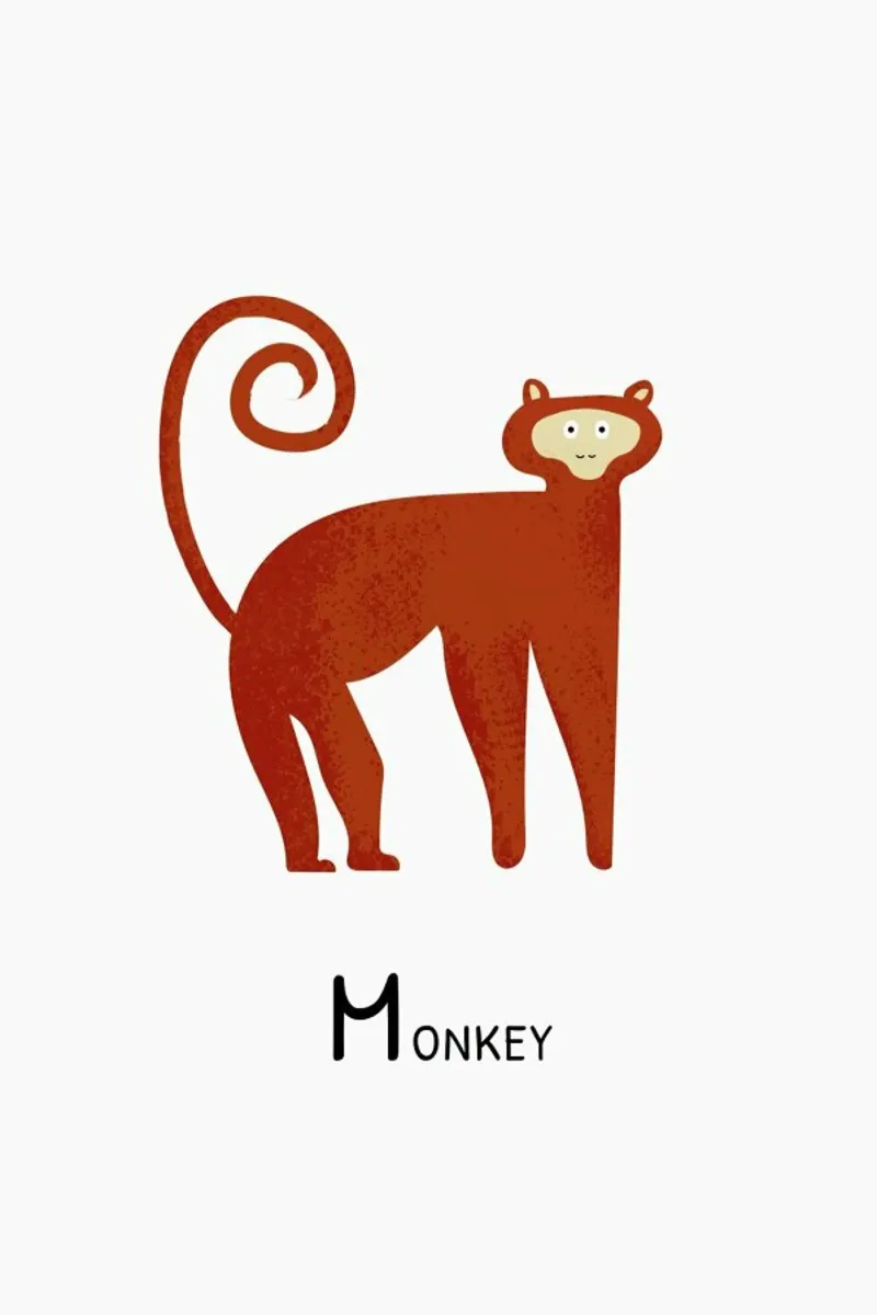 Monkey carta hahnemühle da Little Flourishes