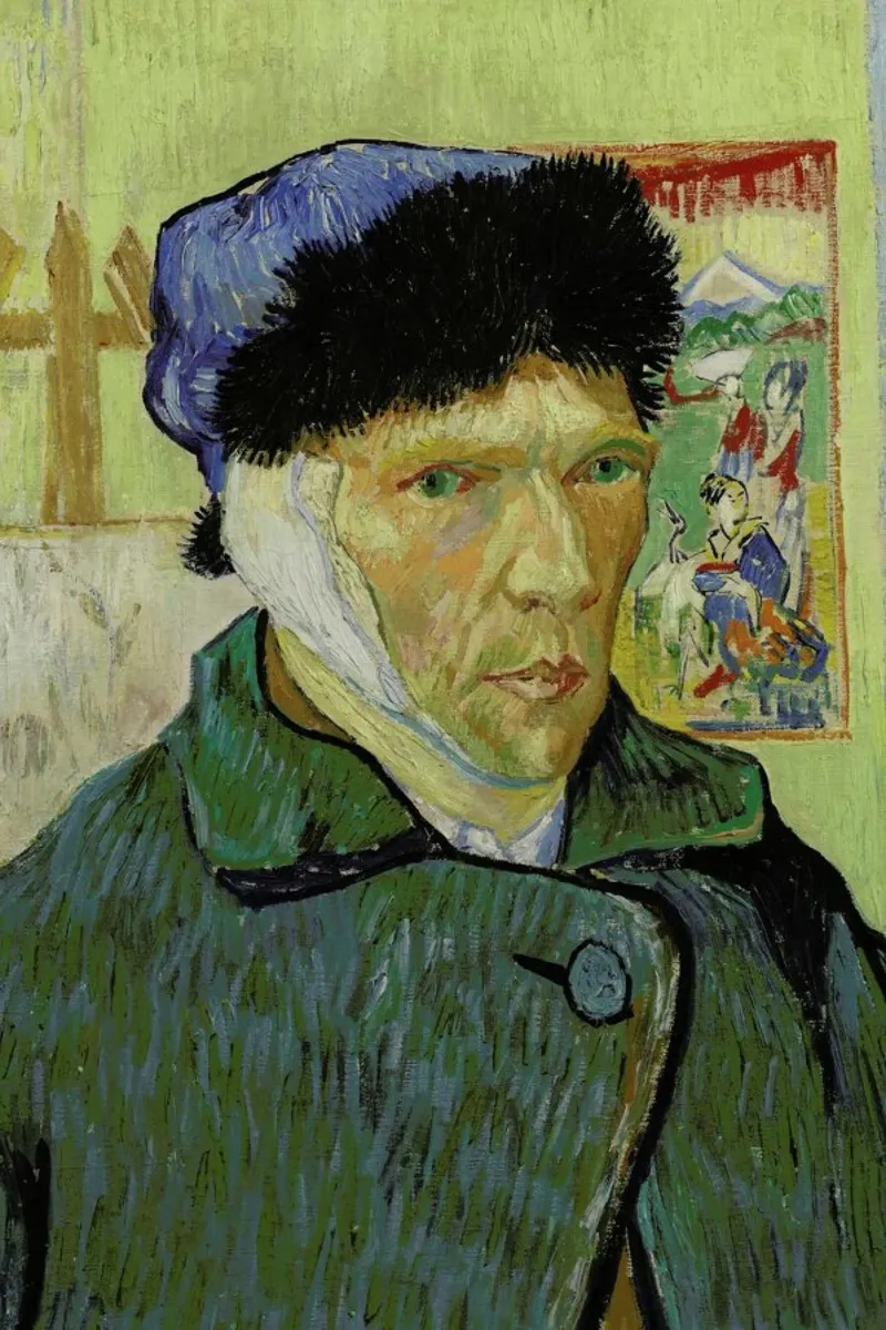 van Gogh - Self-Portrait with Bandaged Ear pellicola backlit da ARTOTHEK