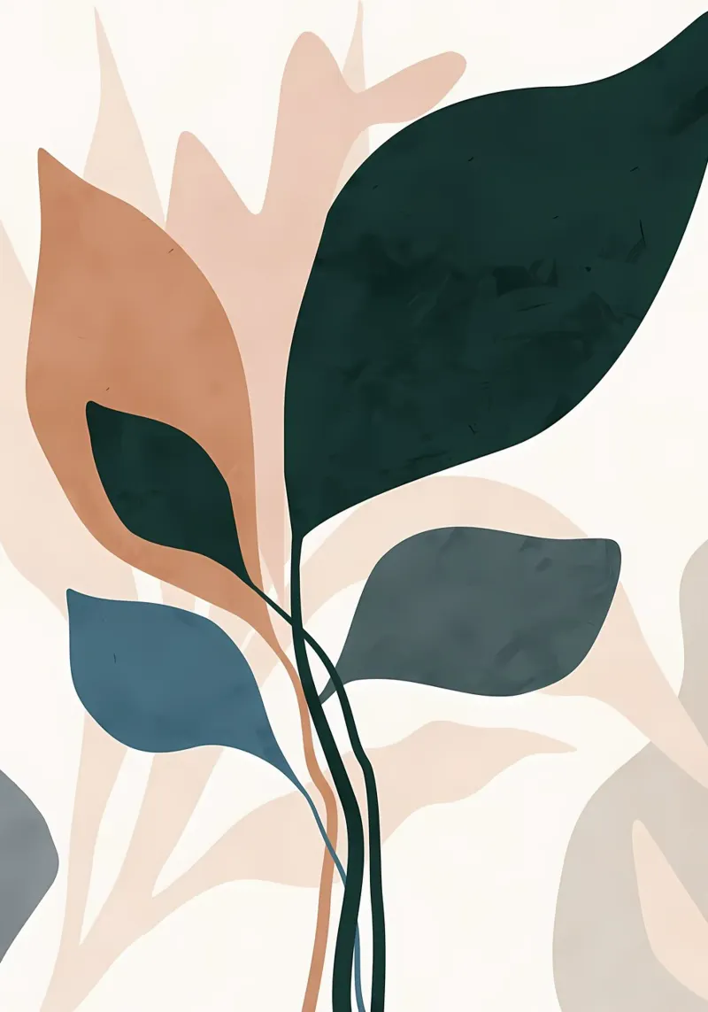 BOTANICA TROPICALE 67B pellicola backlit da Rebecca Clark Wyrick
