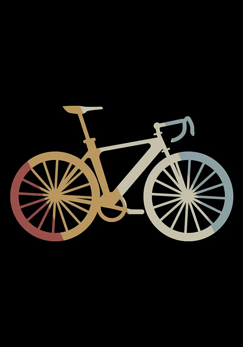 Vélo rétro vintage toile de Albert S Jacob