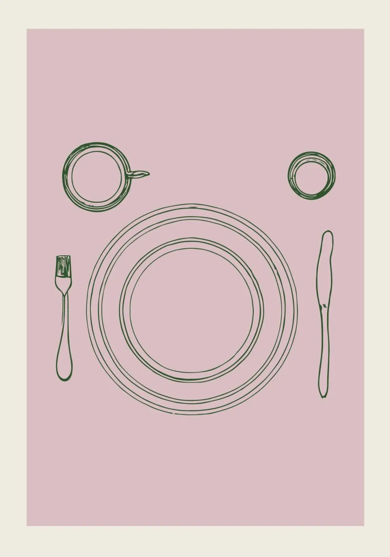 Before Dinner No 03 poster da treechild