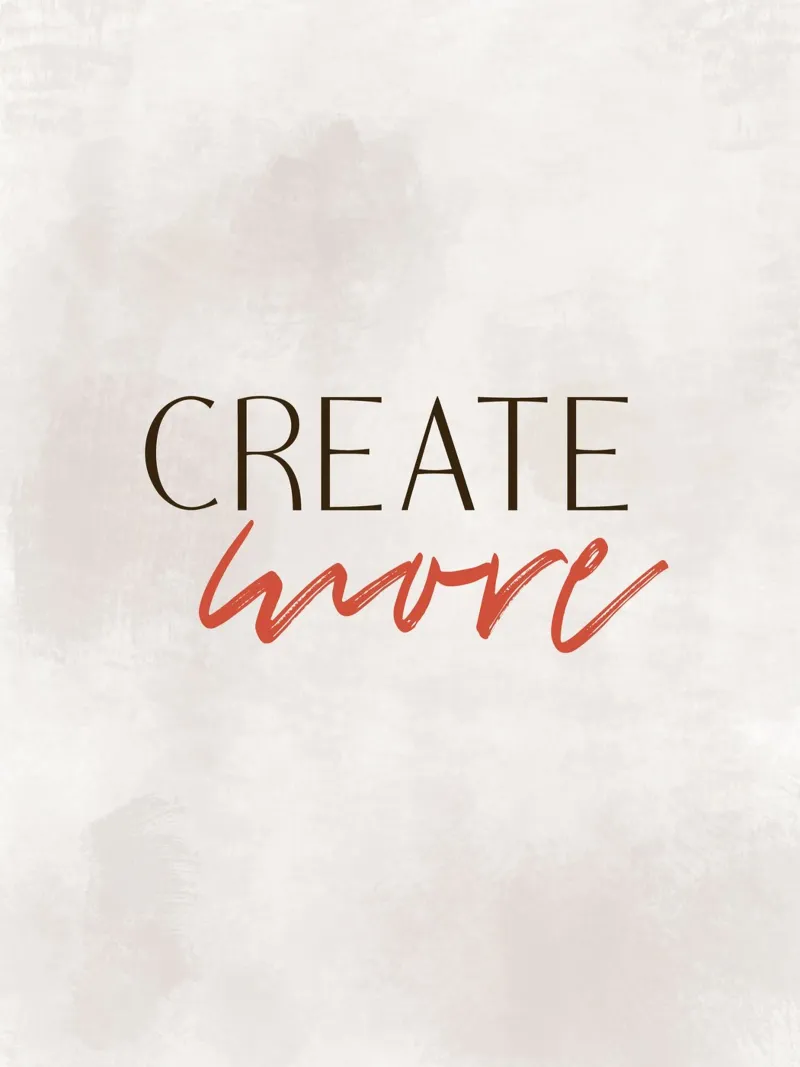 Create More No 02 canvas van treechild