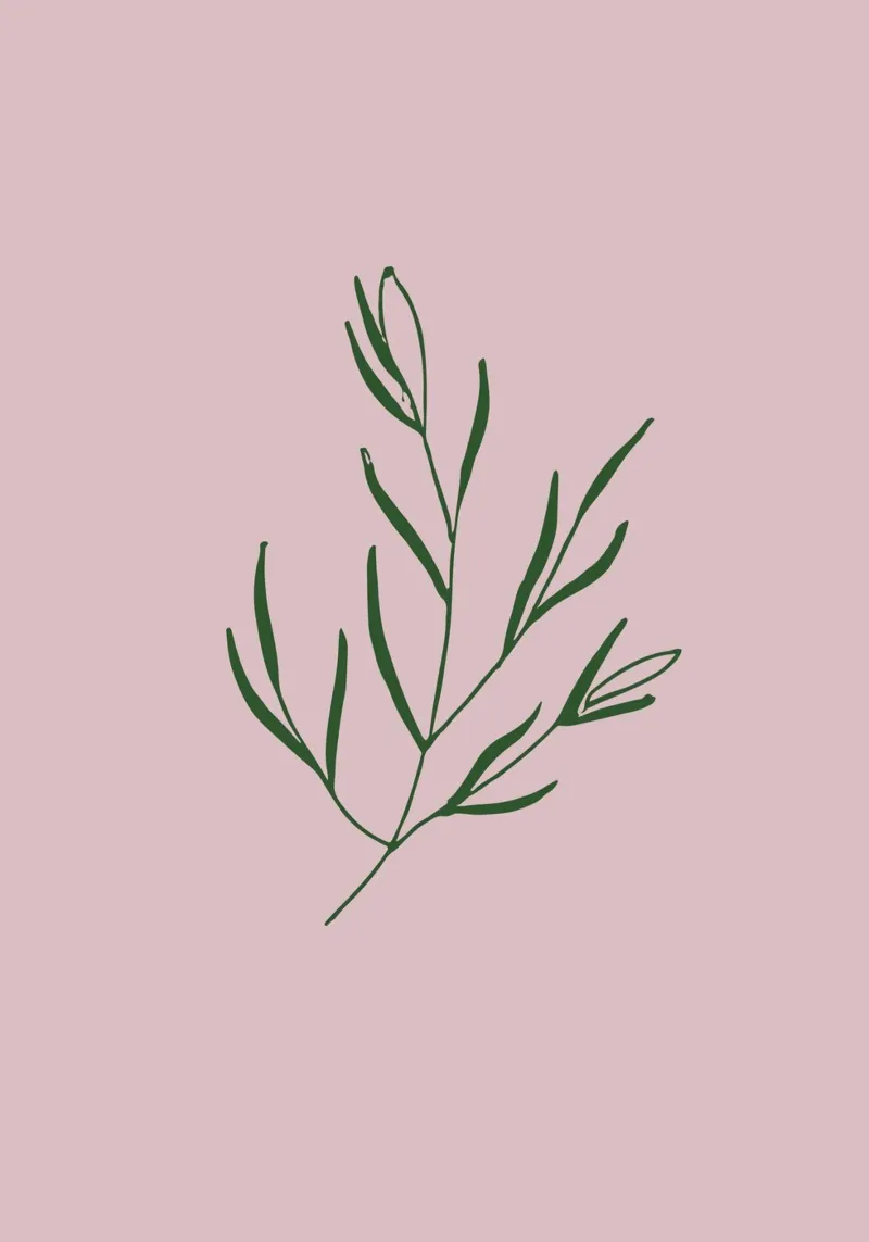 Fleur Simple No 06 alluminio dibond da treechild