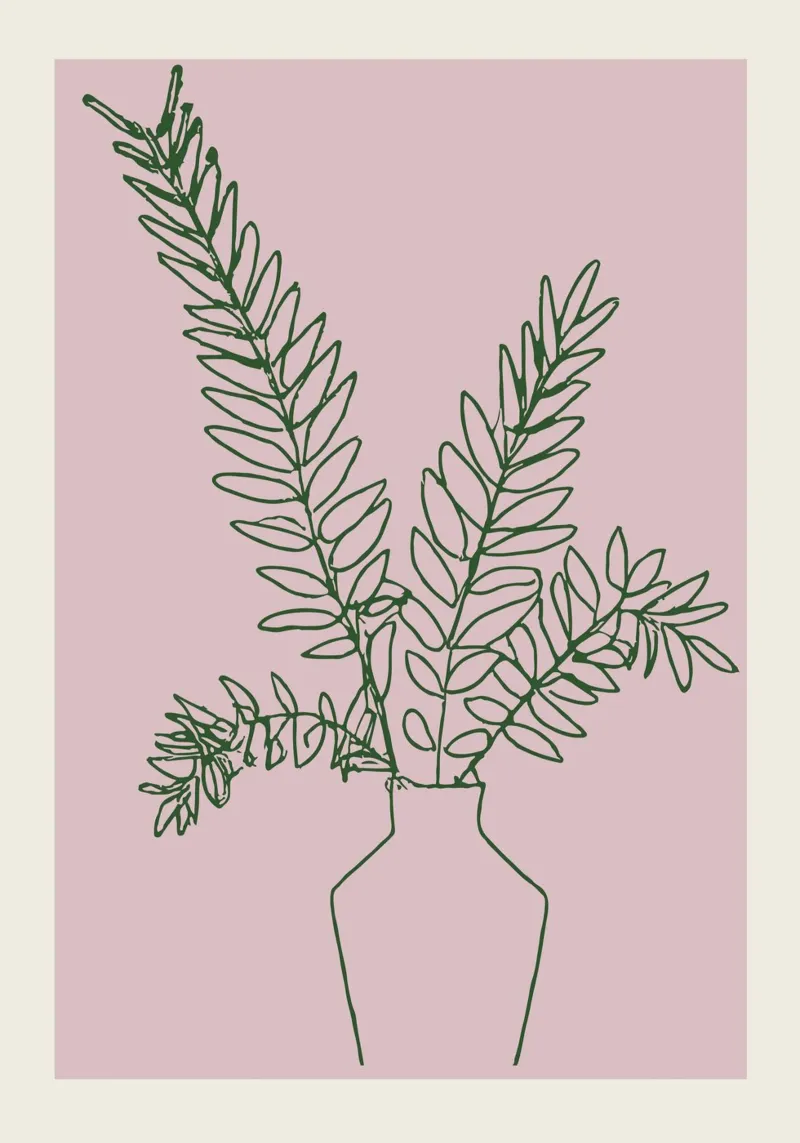 Fleur Simple No 07 carta hahnemühle da treechild