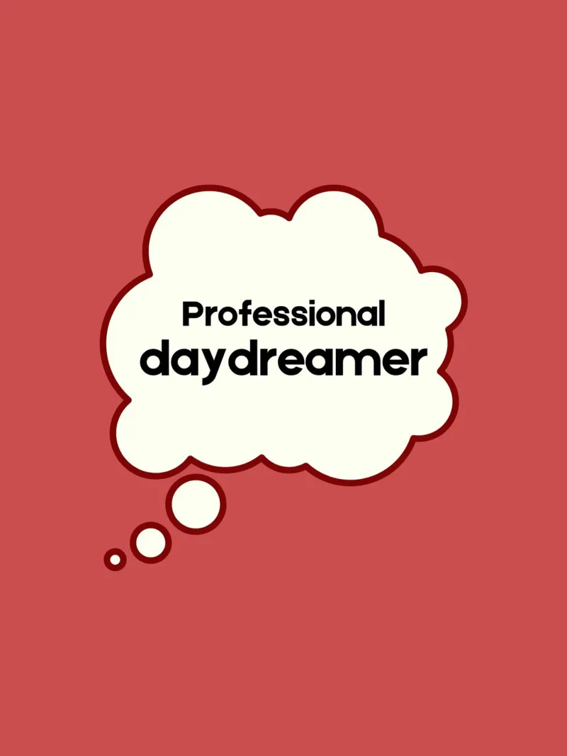 Daydreaming poster con telaio in plastica da Dreamer10