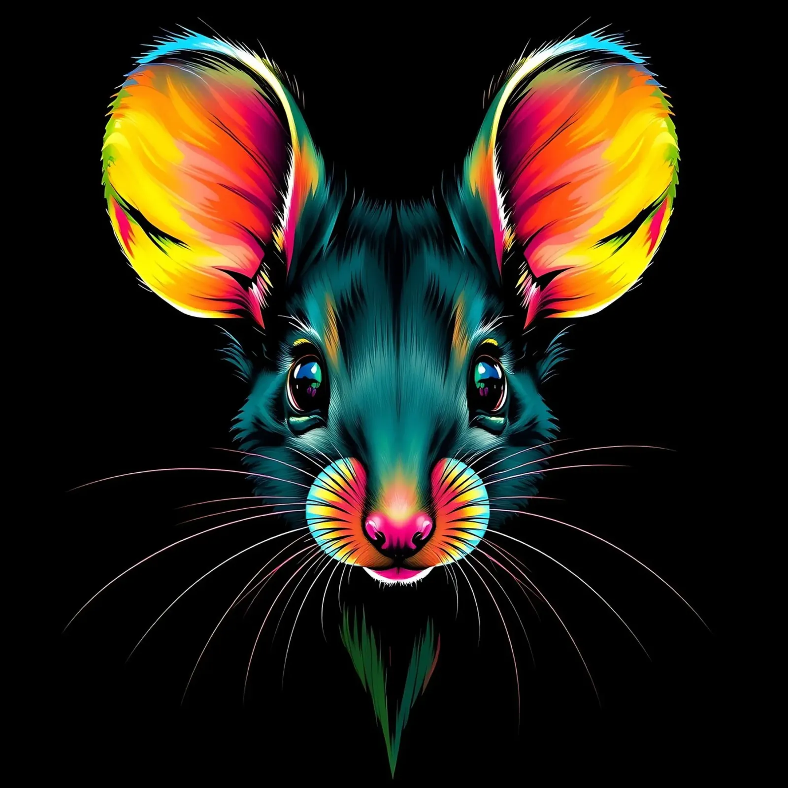 Stile_mouse_N_1 pellicola backlit da Tierisch bunt by LK