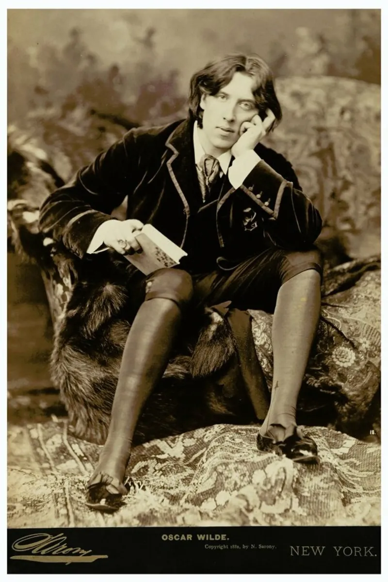 Napoleon Sarony - Oscar Wilde. 1882. poster da ARTOTHEK