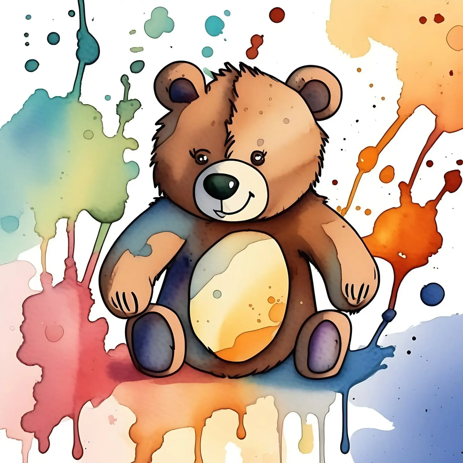 Stile orso_M_1 pellicola backlit da Tierisch bunt by LK