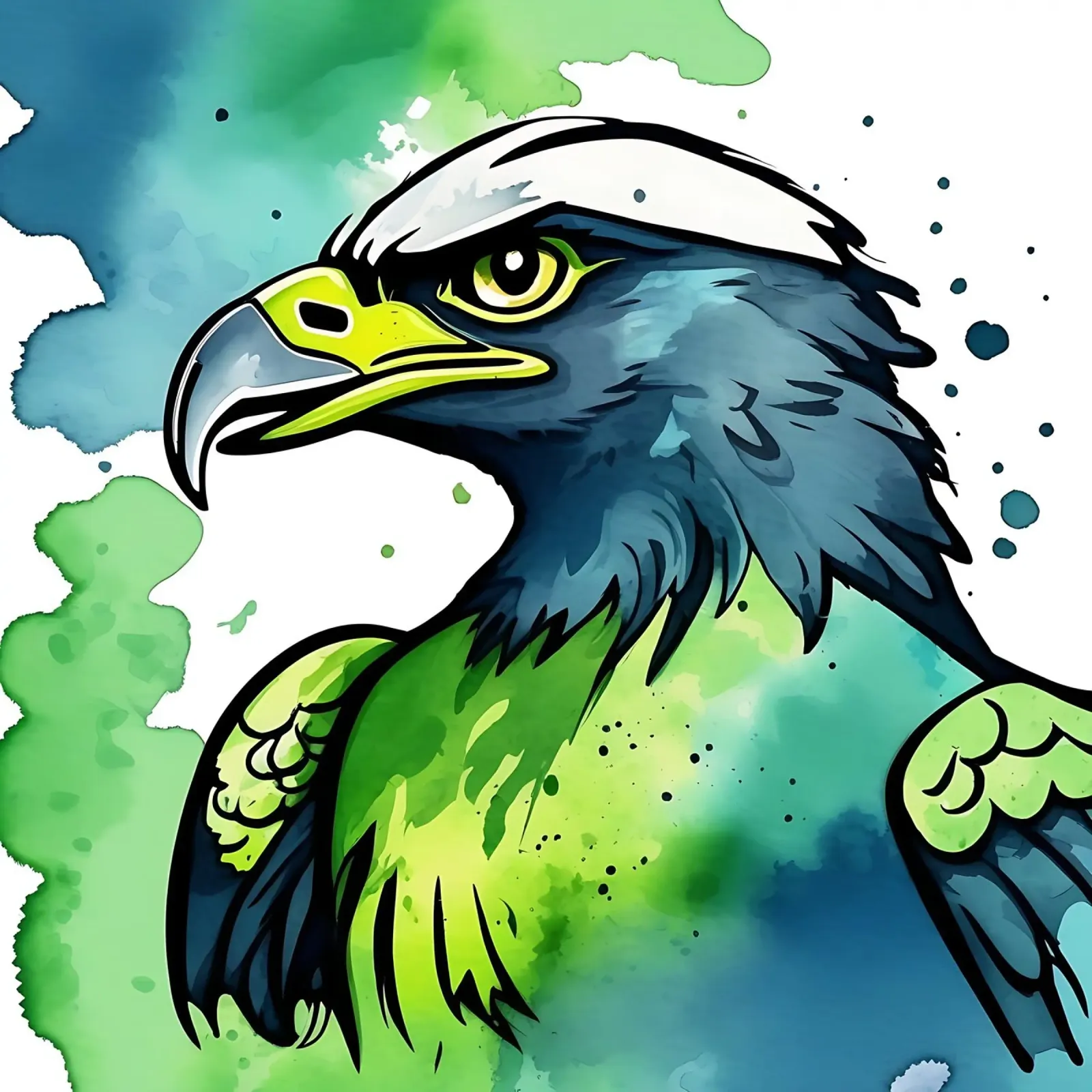 Seeadler_Stil_M_1 poster da Tierisch bunt by LK