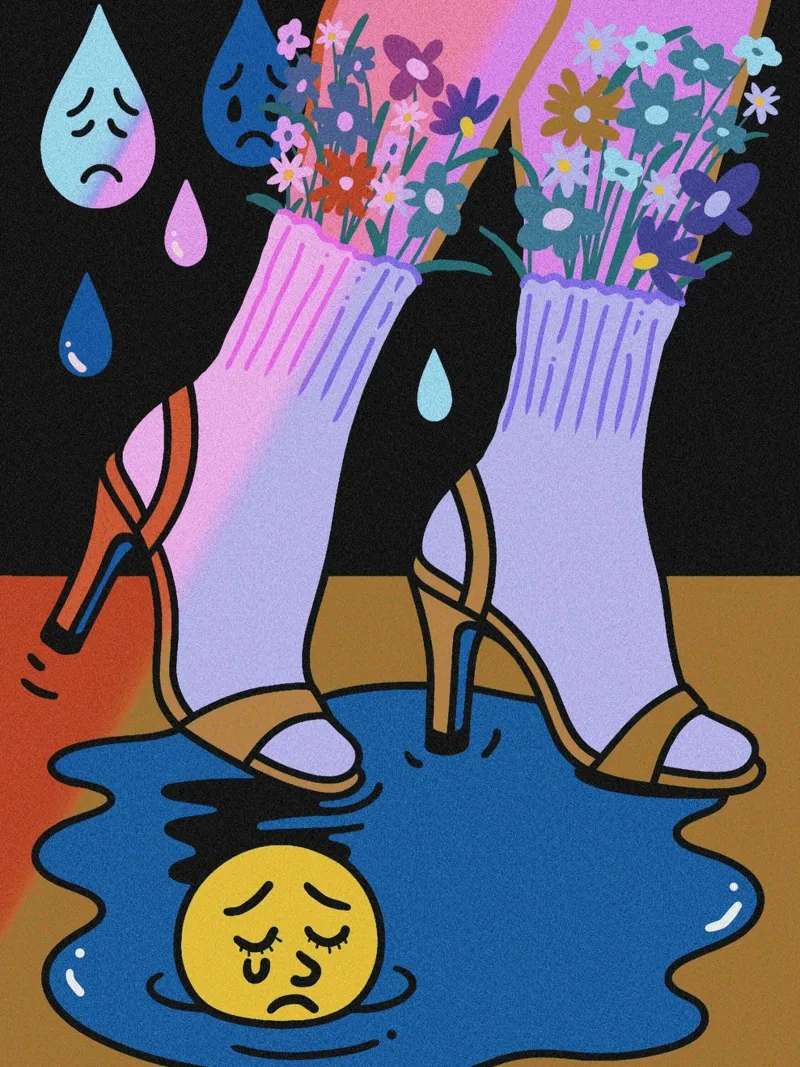 Melancholy Rainbow poster da Killin Studio