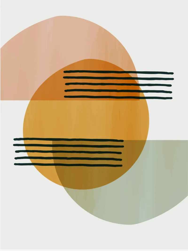 minimalistische Kunst I Alu-Dibond von 🎁 ARTVI-SHOP