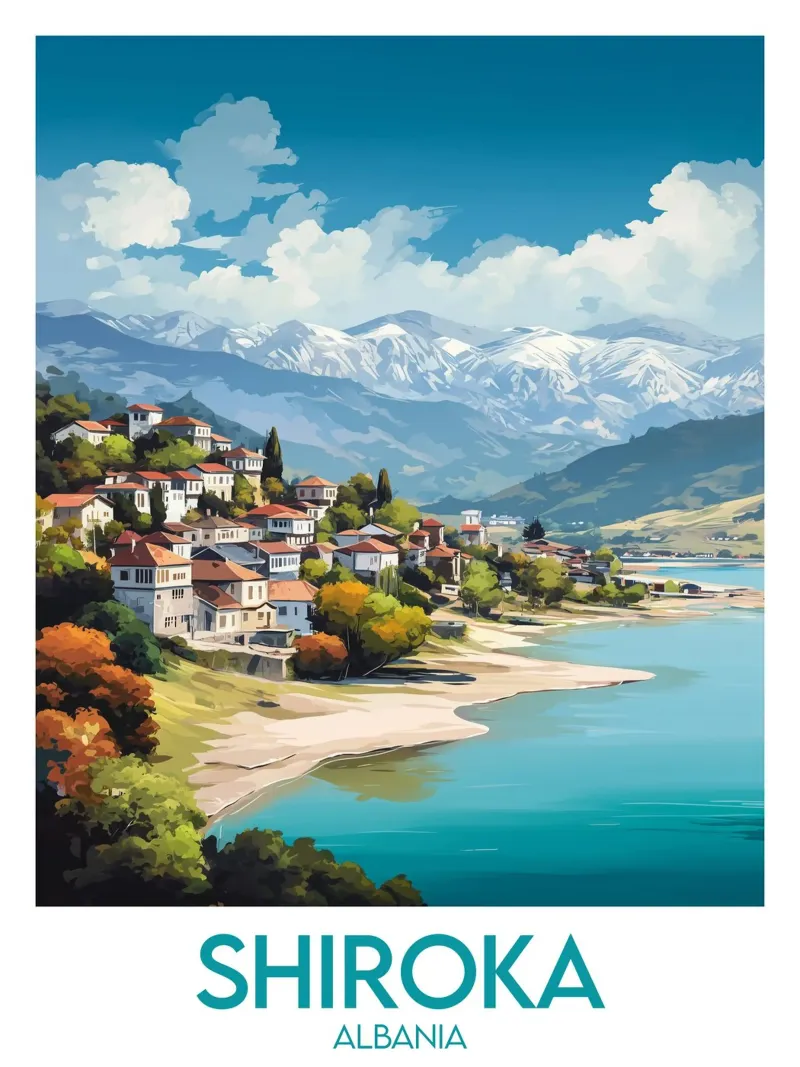 Affiche Shiroka poster da Frame the World