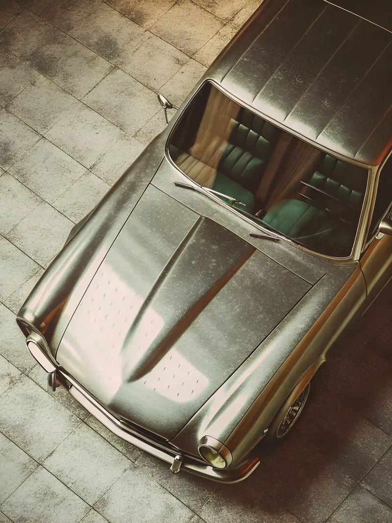 Auto d'epoca pellicola backlit da CAR EDITION