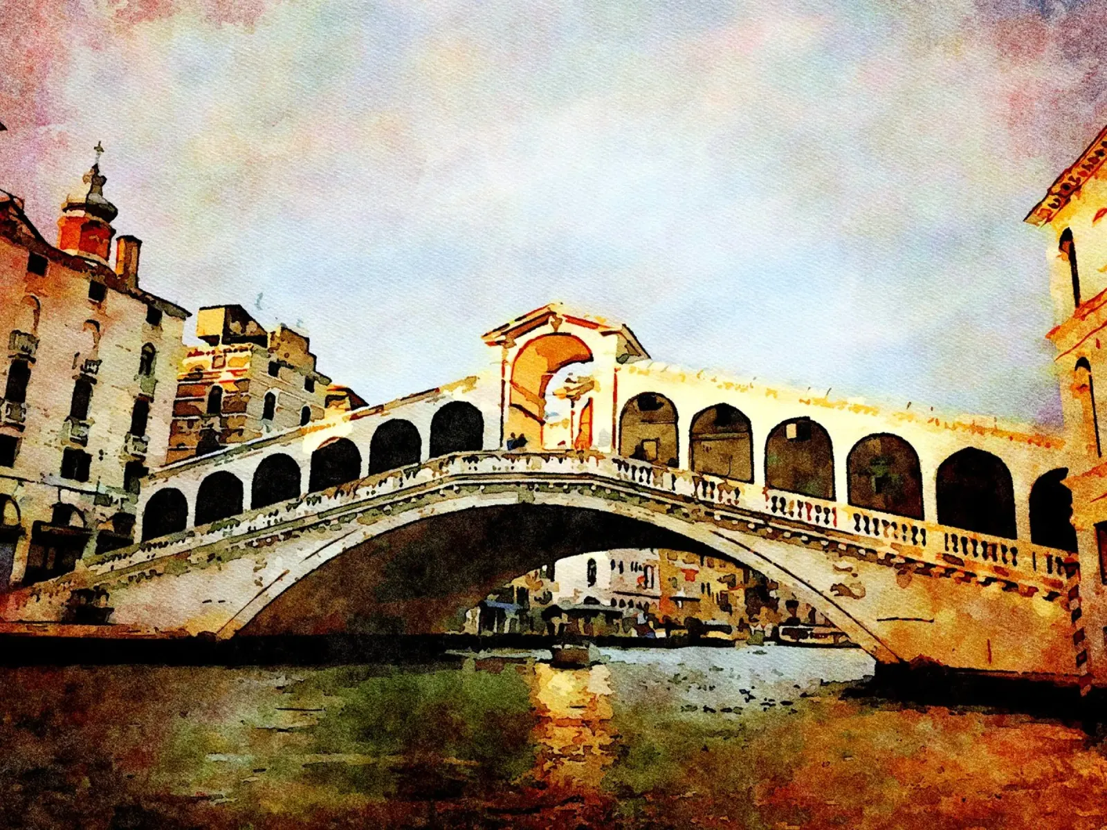 Rialto pellicola backlit da Massimo Frascogna