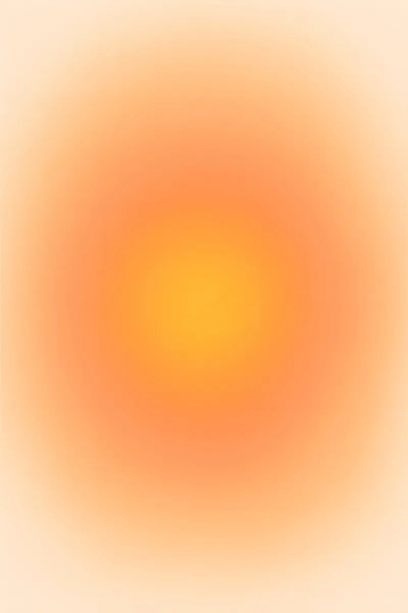 Glow Forms - Warm Fade pannello forex da SMPLE