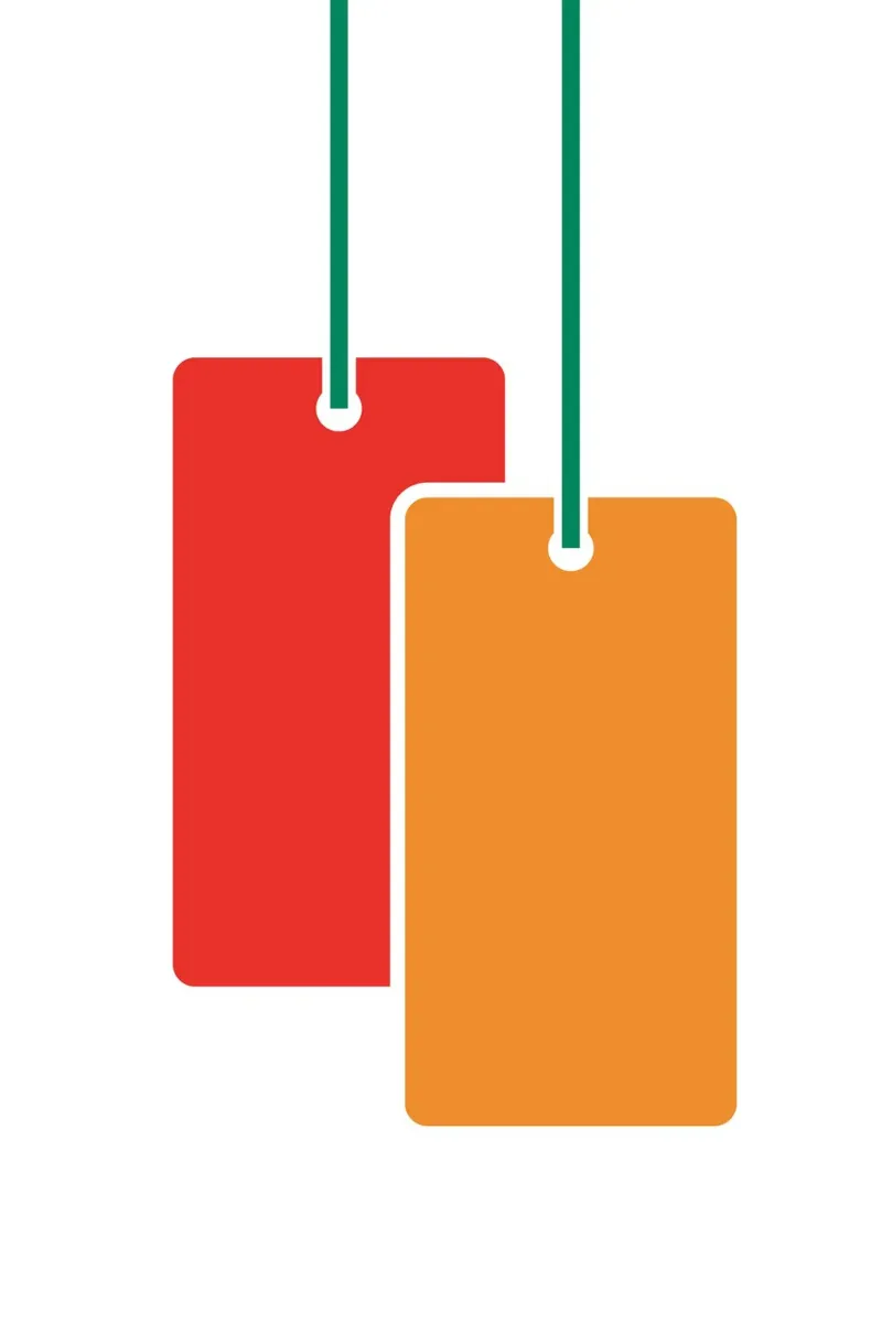 Tagged Value poster con telaio in legno da galihstudio