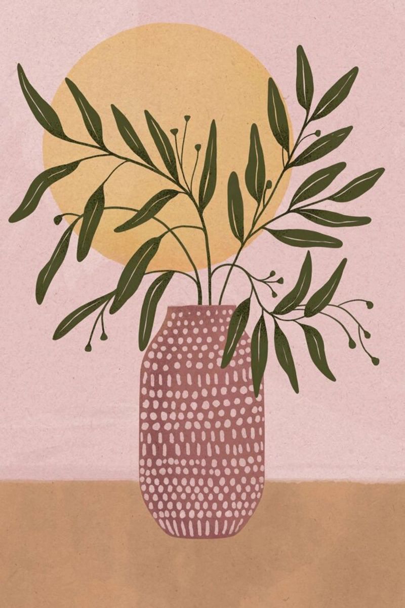 Olive Branch Leinwand von Laura Graves