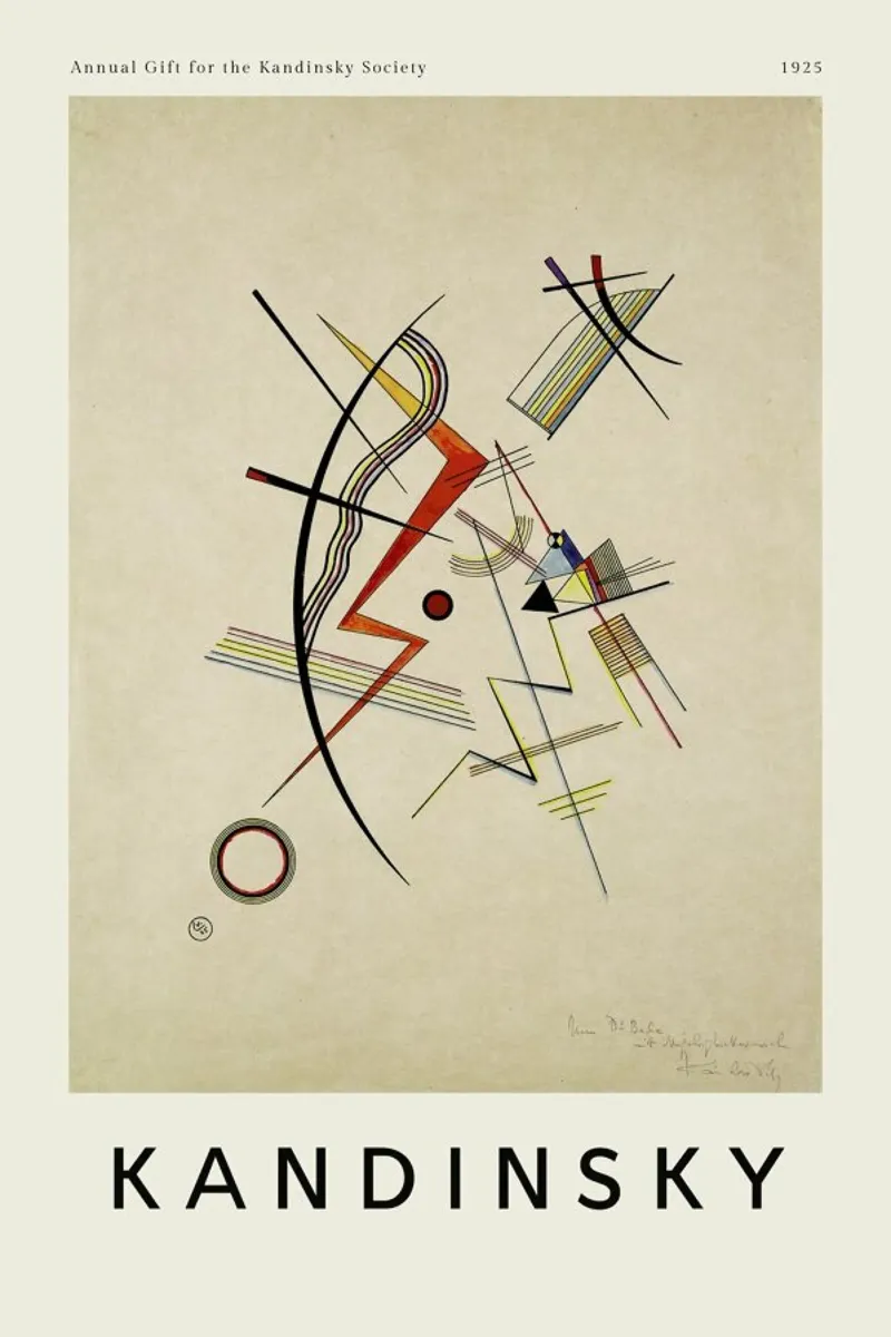 Kandinsky - Annual Gift for the Kandinsky Society pellicola backlit da ARTOTHEK