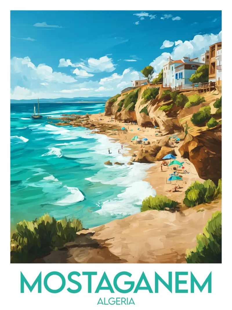 Affiche Mostaganem poster da Frame the World